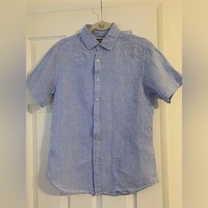 Banana Republic Camden Standard Fit Linen Shirt Size Small